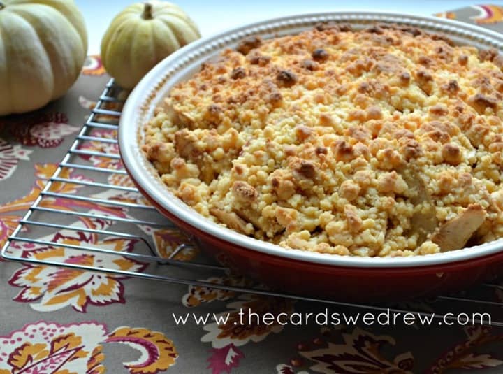 Apple Struedel Pie from The Cards We Drew