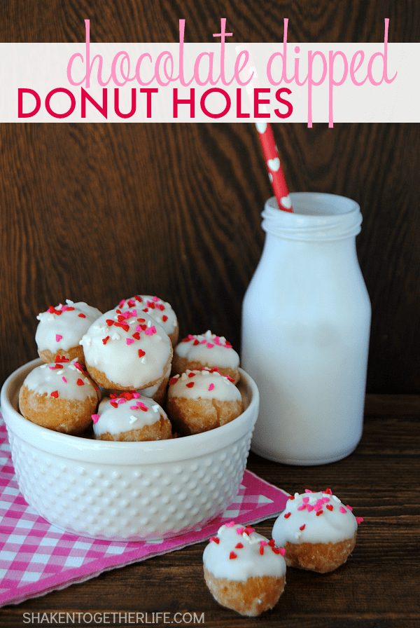 chocolate-dipped-donut-holes from Shaken Together Life