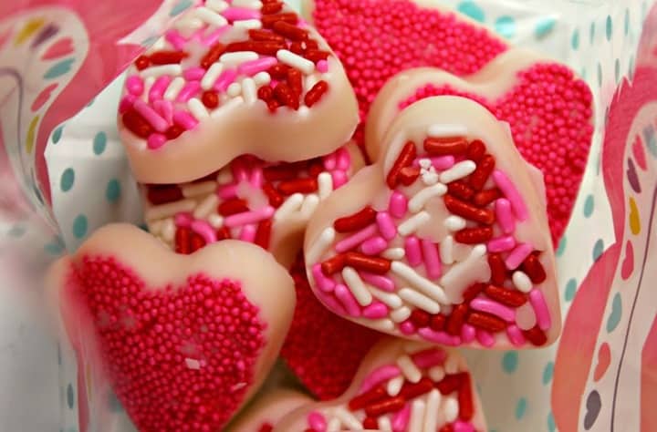 white-chocolate-candy-valentine-hearts from Views from the Ville