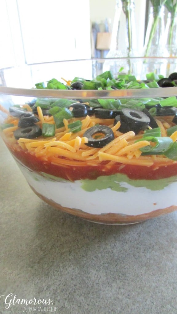 7 Layer Taco Dip from Glamorous Life