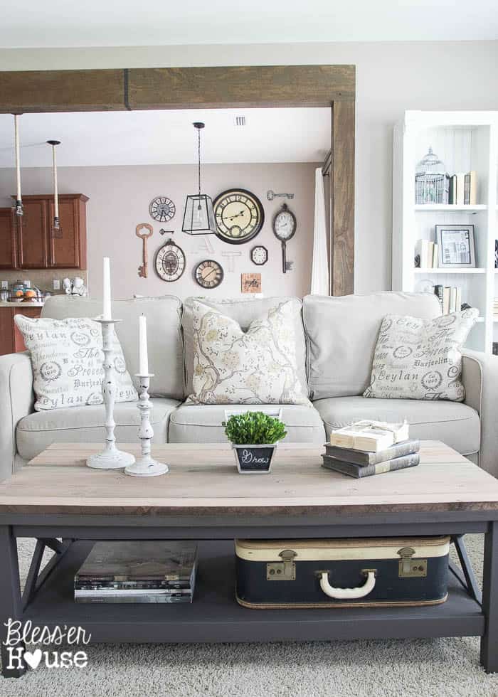 Barn-Wood-Top-Coffee-Table- from Blesser House