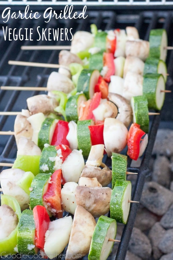 Garlic Grilled Veggie Skewer from Cook Craft Love
