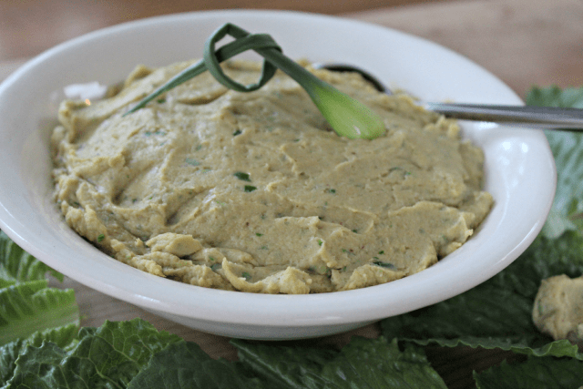 Garlic-Scapes-Hummus from This Fox Kitchen