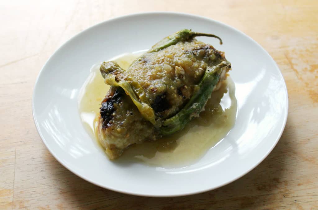 Black-Garlic-Shishito-Verde-Chicken fom Strength and Sunshine