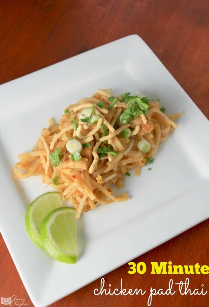 Chicken-Pad-Thai from The Classy Chapter