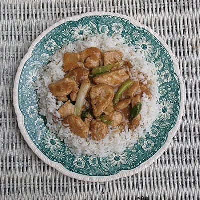 Chicken Scallion Stir Fry from Amandas Cookin