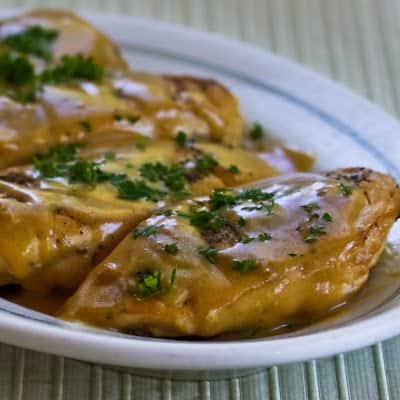 Easy Mustard Chicken from Kalyns Kitchen
