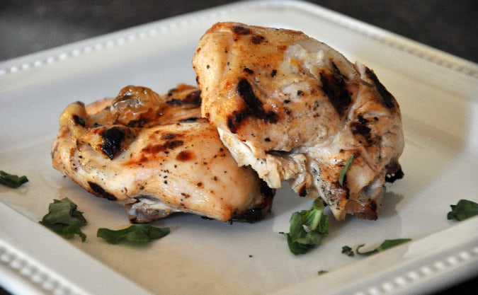 Grilled Buttermilk Chicken with Old Bay Seasoning from All Four Burners