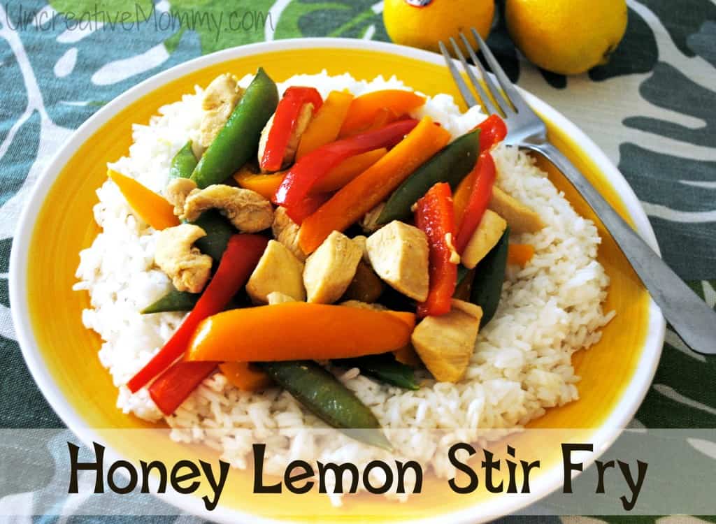 Honey-Lemon-Stir-Fry from Uncreative Mommy