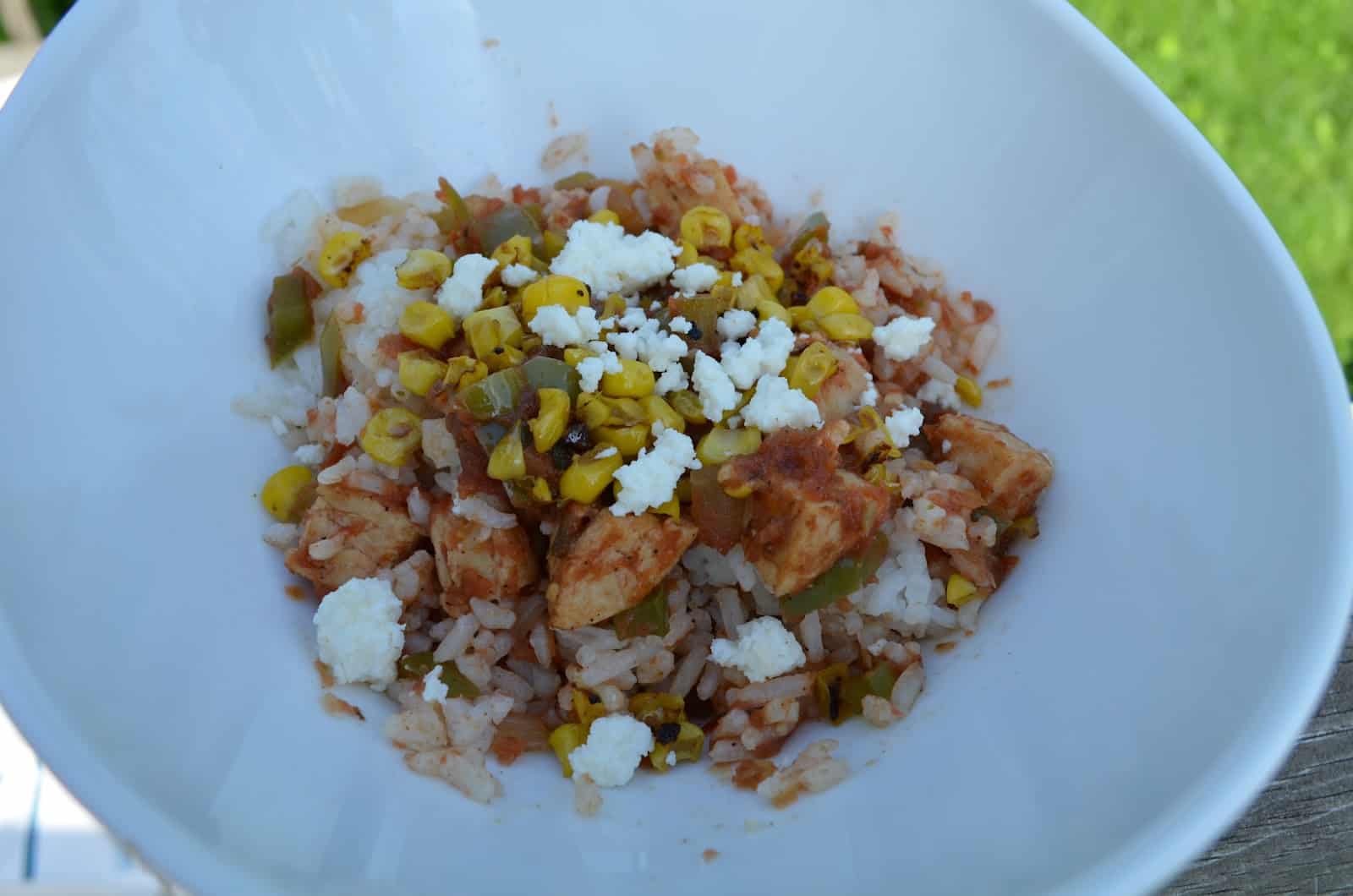 Sizzling Chicken and Salsa