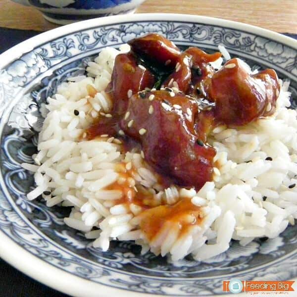 sesame-chicken from Feeding Big