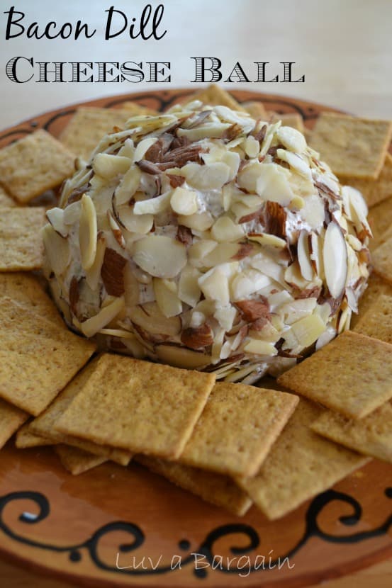 Bacon Dill Cheese Ball from To Simply Inspire