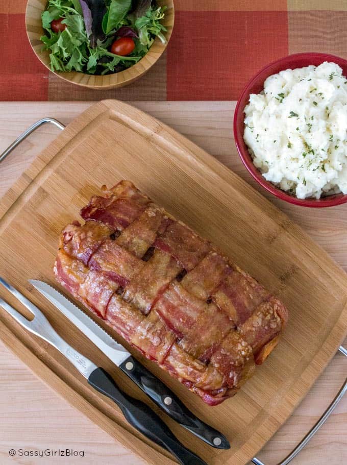 Bacon-Wrapped-Meatloaf from Sassy Girlz