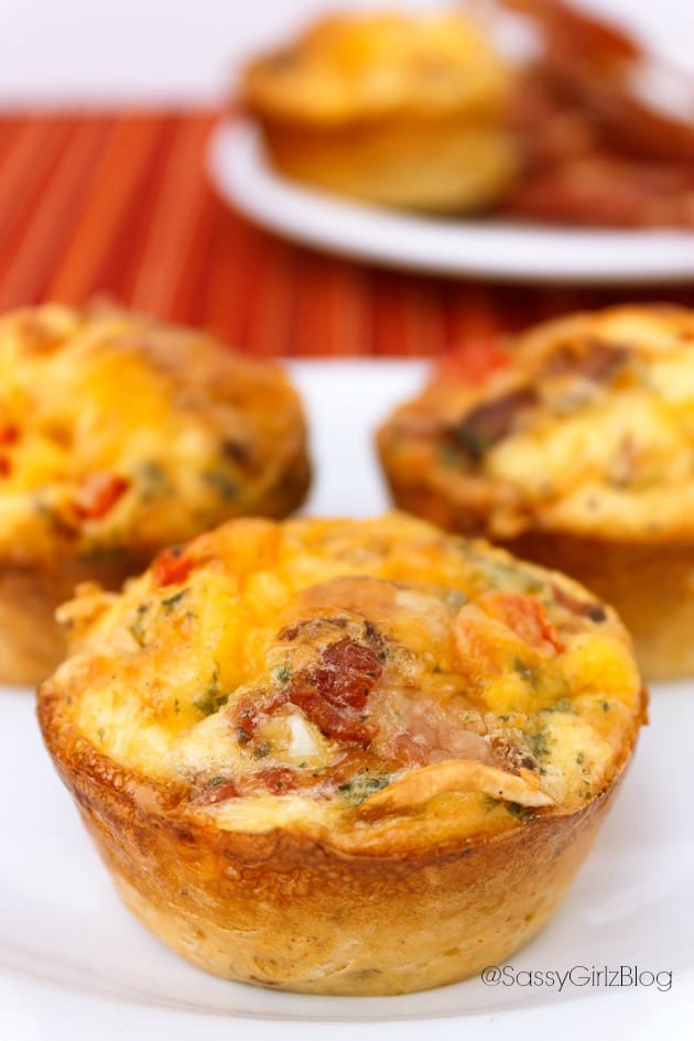 Breakfast-Gluten-Free-Muffins-Bacon from Sassy Girlz