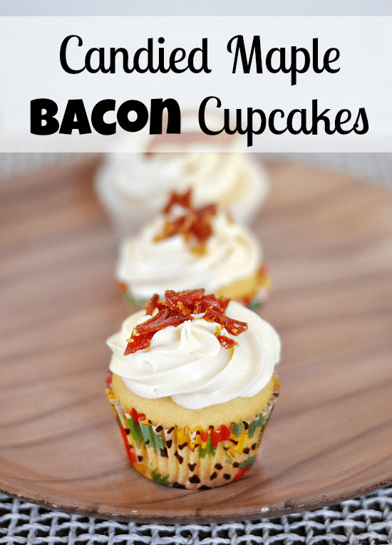 Candied-Maple-Bacon-Cupcakes from The Suburban Mom