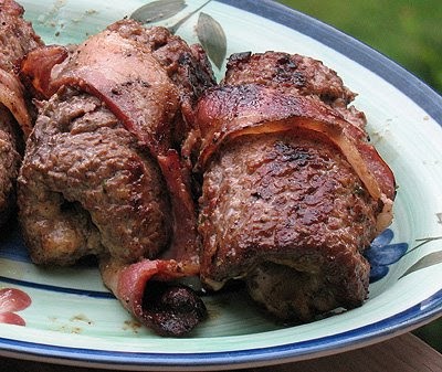 Grilled Cube Steak Rollups from Amandas Cookin