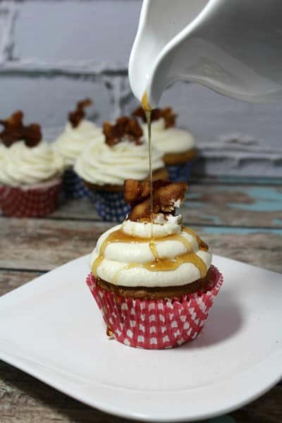 Maple-Bacon-Cupcakes from Heavenly Savings