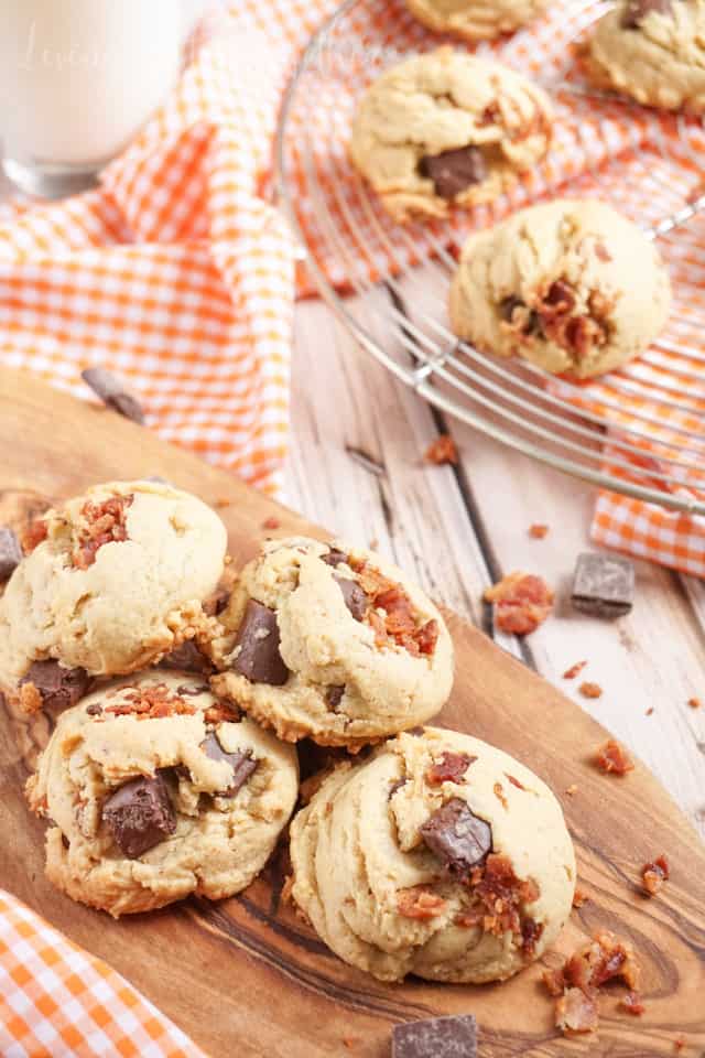 peanut-butter-bacon-chocolate-cookies-recipe from Sugar and Soul
